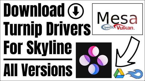 all turnip drivers are broken with with the current release of skyline, it&39;s already a known issue. . Turnip driver skyline download